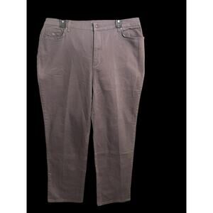 Gloria Vanderbilt Jeans Womens 18 Gray Amanda Jeans